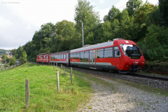 Appenzeller Bahnen AB - 2019 stillgelegter Zahstangenabschnitt in der Ruckhalde