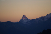Oberaarjochhütte SAC (3256müM); Matterhorn