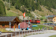 Dieselzug "Abenteuer Rottenschlucht" erreicht Oberwald