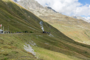 Dampfzug nach Oberwald erreicht Furka