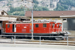 HGe 4/4 I 31 und 37 in Brig. 1987