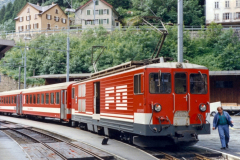 Deh 4/4 II 94 in Göschenen. 1987
