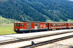 Deh 4/4 II 94 in Oberwald. 1987