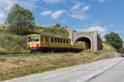 Ligne de Cerdagne - Train Jaune/le Canari, oberhalb Saillagouse