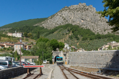 Chemin de fer de Provence, Entrevaux