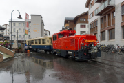 25 Jahre Club 1889 - 5Tagestour von Tirano aufs Gornergrat in 2 Pullmanwagen der RhB - Zermatt, Überfuhr von der GGB zur MGB mit Tea 2/2 802