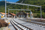 Montreux-Berner Oberland-Bahn MOB, Neubau Bhf Montbovon