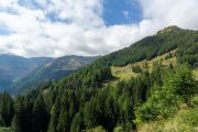 Plöckenpass/Passo di Monte Croce Carnico (Karnische Alpen). Grenze Friaul/Italien - Kärnten/Österreich