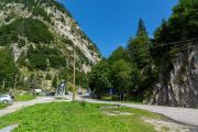 Plöckenpass/Passo di Monte Croce Carnico (Karnische Alpen). Grenze Friaul/Italien - Kärnten/Österreich