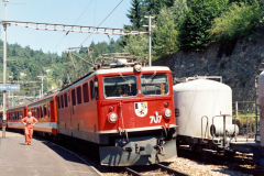 Ge 6/6 II 707 in Reichenau-Tamins.