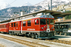 ABe 4/4 51 in St. Moritz. 1989