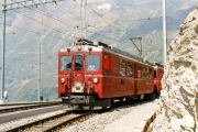 ABe 4/4 49 in Alp Grüm. 1990