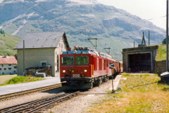 Gem 4/4 802 in Bernina Suot. 1990