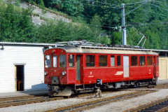 BDe 4/4 38 in Poschiavo. 1990