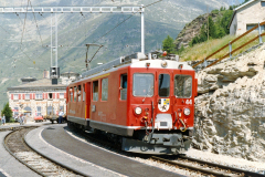 ABe 4/4 44 in Alp Grüm. 1990