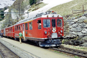 ABe 4/4 41 in Alp Grüm. 2001