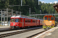 Be 4/4 515 mit S-Bahn-Zug nach Chur in Reichenau-Tamins
