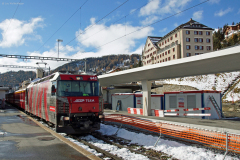 Ge 4/4 III 642 in St. Moritz