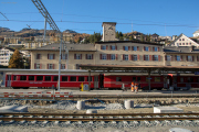 Umbau des Bahnhofs St. Moritz