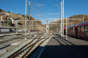 Umbau des Bahnhofs St. Moritz