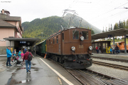Bahnoldtimer - 20 Jahre Club 1889: "Lunghin-Express" mit Ge 4/6 353 in Pontresina