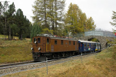 Bahnoldtimer - 20 Jahre Club 1889: "Lunghin-Express" mit Ge 4/6 353 vor Pontresina