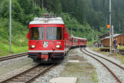 Abschiedsfahrt der ersten Bündner S-Bahn (StN-Pendel, Be 4/4-Pendel) des Verein Dampffreunde der RhB