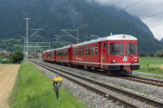Abschiedsfahrt der ersten Bündner S-Bahn (StN-Pendel, Be 4/4-Pendel) des Verein Dampffreunde der RhB