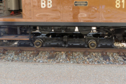 Magnetschienenbremswagen der "BB 81" der Museumsbahn Blonay Chamby (BC)