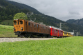 25 Jahre Club 1889 - Jubiläumszug "Lago-Bianco-Riviera-Express" mit "BB 81" der Museumsbahn Blonay-Chamby (BC) und "Goldliner" TW2 46
