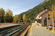 Mont Blanc-Express. SNCF. Umfassende Sanierung der Strecke Vallorcine-Chamonix. Argentière