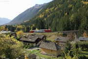 Mont Blanc-Express. SNCF. Viaduc des Tines