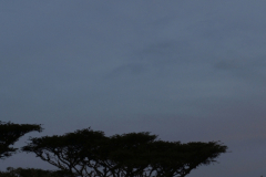 Vollmond über dem Camp. Ngorongoro