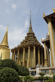 Bangkok. Tempelanlage Wat Phra Kaeo