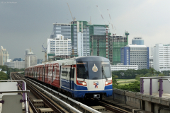 Sky-Train BTS. Bangkok