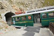 Tramway du Mont-Blanc TMB. Nid d’Aigle