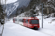 Mont Blanc-Express. Transports de Martigny et Régions TMR, Martigny - Châtelard (MC). Les Marécottes