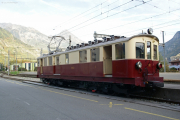 Train Nostalgique du Trient TNT. Martigny - Châtelard (MC). ABDeh 4/4 Nr. 32 (1921), Martigny