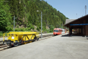 Mont-Blanc Express. Transports de Martigny et Régions TMR, Martigny - Châtelard (MC). Châtelard-Frontière