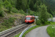 Mont Blanc-Express. Transports de Martigny et Régions TMR, Martigny - Châtelard (MC). Le Châtelard-Frontière