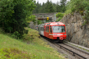 Mont Blanc-Express. Transports de Martigny et Régions TMR, Martigny - Châtelard (MC). Le Châtelard-Frontière