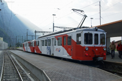 Mont Blanc-Express. Transports de Martigny et Régions TMR, Martigny - Châtelard (MC). Martigny