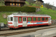 Transports Publics du Chablais TPC - Aigle-Ollon-Monthey-Champéry (AOMC) - kurz vor der Umstellung auf Abt-Zahnstange und 1.5kV=
