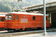 Transports Publics du Chablais TPC - Bex-Villars-Bretaye (BVB). Bévieux, 1985.
