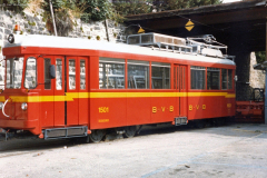 Transports Publics du Chablais TPC - Bex-Villars-Bretaye (BVB). Villars-sur-Ollon, 1985.