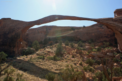 Landscape Arch, 92 Metern Spannweite, Arches NP, UT
