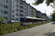 Zentralbahn zb. Alte Strecke Kriens Mattenhof - Luzern, 2012